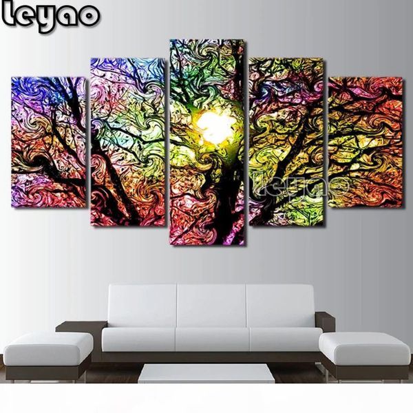 multi panel diamond painting abstract color trees 5 piece diamond picture full square round embroidery rhinestone art
multi panel diamond painting abstract color trees 5 piece diamond picture full square round embroidery rhinestone art