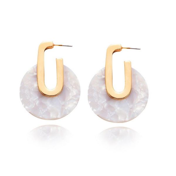 hoop & huggie zwpon 2021 round acetate earrings fashion women circle pendientes designer jewelry wholesale, Golden;silver
hoop & huggie zwpon 2021 round acetate earrings fashion women circle pendientes designer jewelry wholesale, Golden;silver