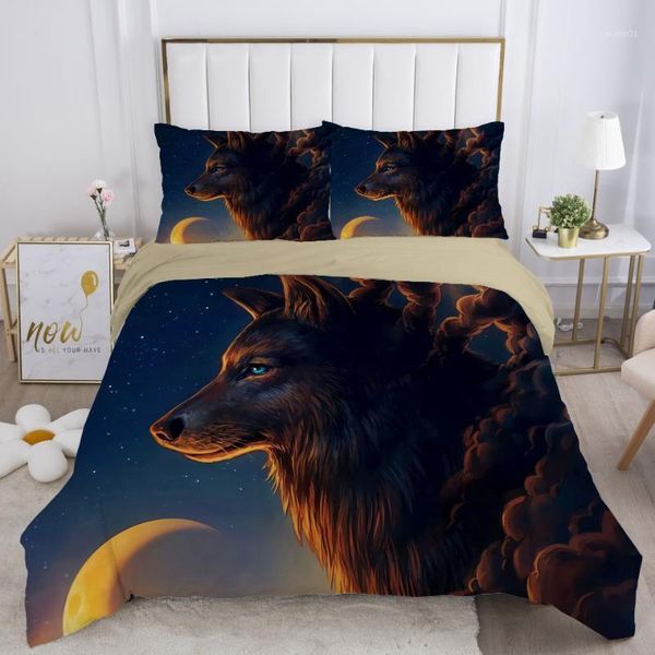 3d comforter bedding sets double/euro/150/130/90 duvet cover set blanket/quilt cover and pillowcase moon wolf quality printed1
3d comforter bedding sets double/euro/150/130/90 duvet cover set blanket/quilt cover and pillowcase moon wolf quality printed1