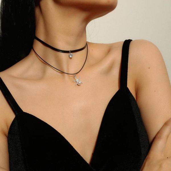 chokers handmade boutique pu starfish pearl rhinestone pendant choker necklace for women girls fashion collar statement jewelry, Golden;silver
chokers handmade boutique pu starfish pearl rhinestone pendant choker necklace for women girls fashion collar statement jewelry, Golden;silver