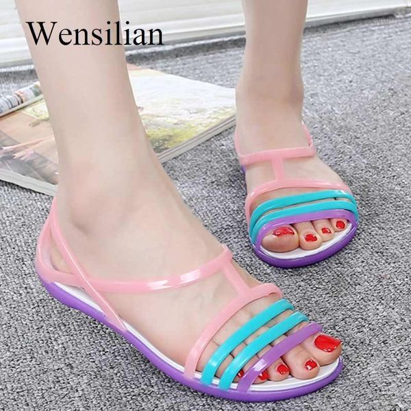women sandals flat casual jelly shoes sandalia feminina beach candy color slides ladies flip flops slippers sandalias mujer1, Black
women sandals flat casual jelly shoes sandalia feminina beach candy color slides ladies flip flops slippers sandalias mujer1, Black