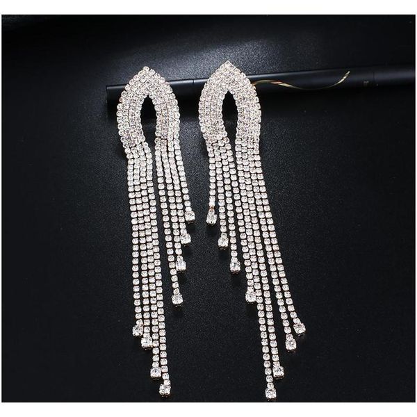 yfjewe fashion women long streamlined tassel crystal earrings woman girl jewelry p sqcwtp homes2007, Silver
yfjewe fashion women long streamlined tassel crystal earrings woman girl jewelry p sqcwtp homes2007, Silver