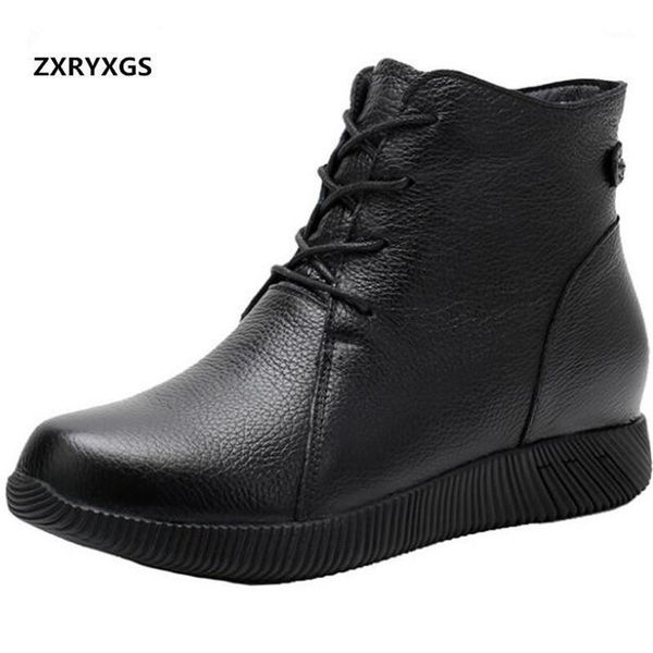 boots sell 2021 warm winter black lace-up women casual shoes flat genuine leather women1
boots sell 2021 warm winter black lace-up women casual shoes flat genuine leather women1