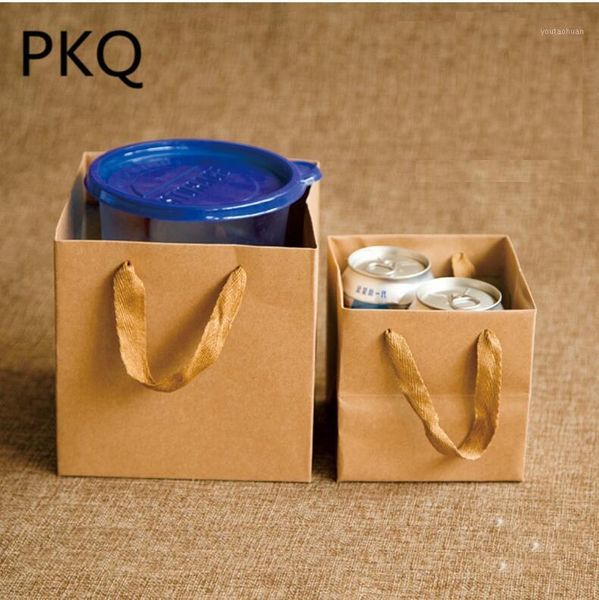 gift wrap 50pcs square brown party paper bags with handles favor treat packaging wholesale1
gift wrap 50pcs square brown party paper bags with handles favor treat packaging wholesale1