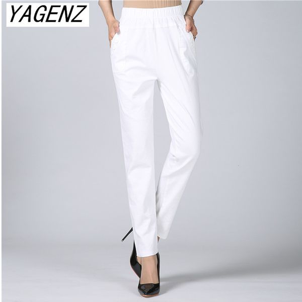 2020 summer women linen harem pants middle-aged lady elastic waist loose casual pants plus size 4xl pocket thin female trousers lj200819, Black;white
2020 summer women linen harem pants middle-aged lady elastic waist loose casual pants plus size 4xl pocket thin female trousers lj200819, Black;white