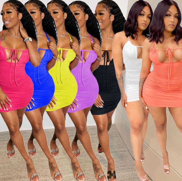women dresses 2022 summer designer fashion pleated chest strap back hollow out hip dress slim solid color suspender short skirt s-xxl, Black;gray
women dresses 2022 summer designer fashion pleated chest strap back hollow out hip dress slim solid color suspender short skirt s-xxl, Black;gray