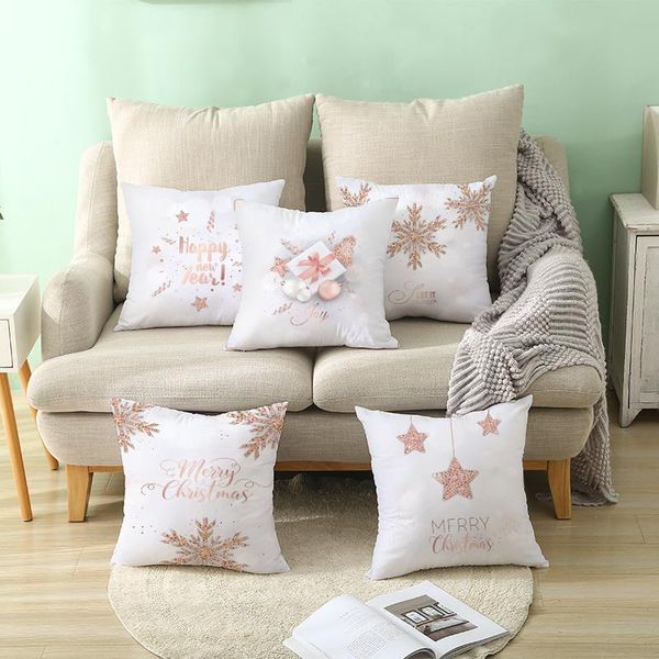 cushion/decorative pillow nanacoba white snow covers year gift cushion cover for home sofa decorative christmas plush throw pillowcases 45*4
cushion/decorative pillow nanacoba white snow covers year gift cushion cover for home sofa decorative christmas plush throw pillowcases 45*4