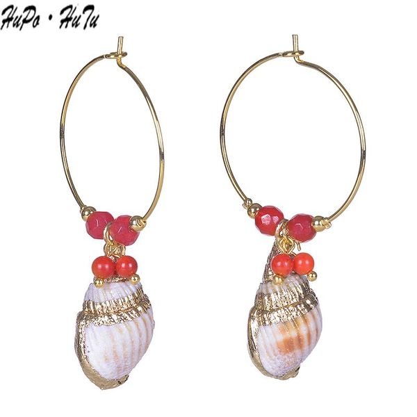 hoop & huggie electroplating real gold c-shaped 9-word circle conch shell coral stone women's earring accessories wholesale factory, Golden;silver 
hoop & huggie electroplating real gold c-shaped 9-word circle conch shell coral stone women's earring accessories wholesale factory, Golden;silver