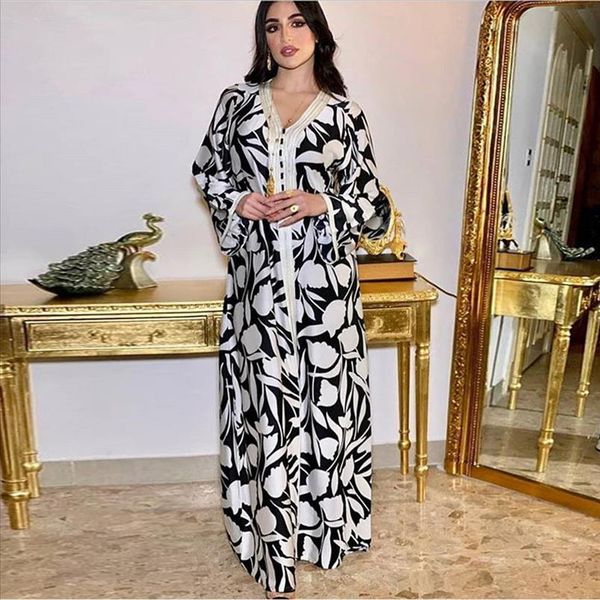 ethnic long dress for women ribbon v neck long sleeve maxi dresses loose plus size middle east muslim arabic clothing, Black;gray
ethnic long dress for women ribbon v neck long sleeve maxi dresses loose plus size middle east muslim arabic clothing, Black;gray