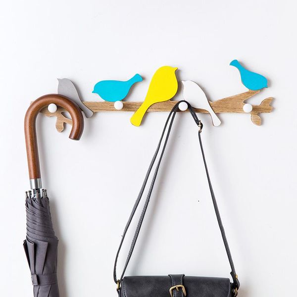 creative bird clothes hook living room wood coat hanger kids bedroom door porch wall decoration hook wall hanging key frame rack
creative bird clothes hook living room wood coat hanger kids bedroom door porch wall decoration hook wall hanging key frame rack