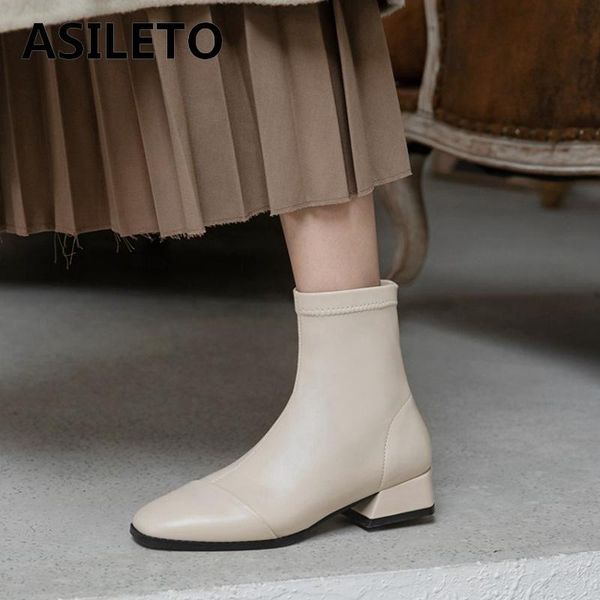 asileto women ankle boots soft leather square toe 3cm british big size 31-43 slip on breathable spring office casual b2148, Black
asileto women ankle boots soft leather square toe 3cm british big size 31-43 slip on breathable spring office casual b2148, Black
