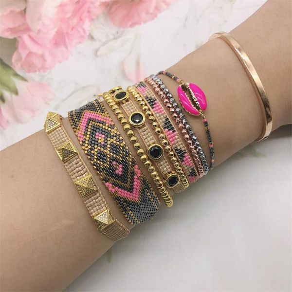zhongvi boho miyuki bracelet 2020 new arrival friendship pulseras rainbow jewelry handmade woven bracelets for girls, Black
zhongvi boho miyuki bracelet 2020 new arrival friendship pulseras rainbow jewelry handmade woven bracelets for girls, Black