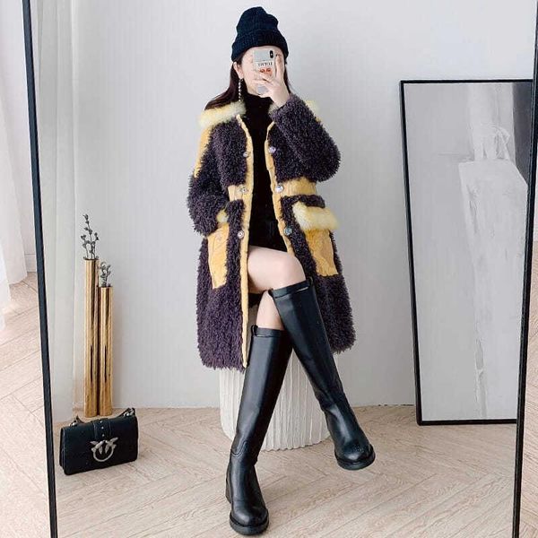 women 2021 autumn winter fashion faux lamb wool jacket female loose fake fur coat warm teddy coats casual overcoat outwear c368, Black
women 2021 autumn winter fashion faux lamb wool jacket female loose fake fur coat warm teddy coats casual overcoat outwear c368, Black