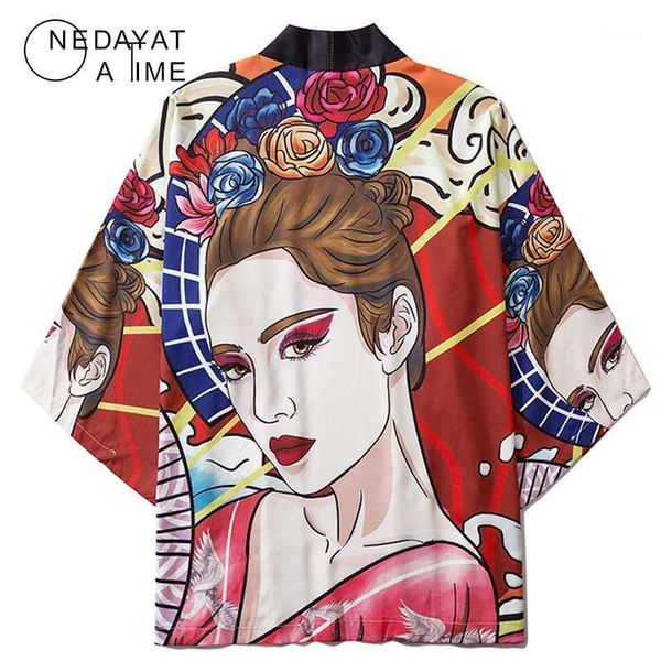 floral geisha print japanese kimono jacket harajuku hip hop men japan style streetwear jacket summer thin clothes loose kimono1, Black;brown
floral geisha print japanese kimono jacket harajuku hip hop men japan style streetwear jacket summer thin clothes loose kimono1, Black;brown