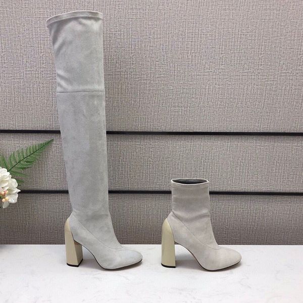 2020 autumn and winter new internet celebrity ultra-high heels, thick heels, elastic short boots, knee-high elastic socks, boots, women', Black
2020 autumn and winter new internet celebrity ultra-high heels, thick heels, elastic short boots, knee-high elastic socks, boots, women', Black