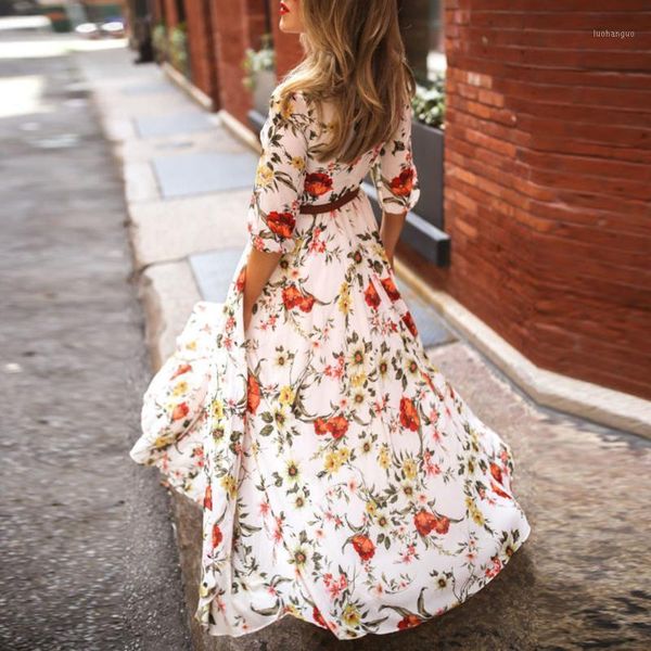 fashion dresses 2020 printed dress maxi skirt women casual half sleeve boho dresses swing floral-printed holiday maxi1, Black;gray
fashion dresses 2020 printed dress maxi skirt women casual half sleeve boho dresses swing floral-printed holiday maxi1, Black;gray