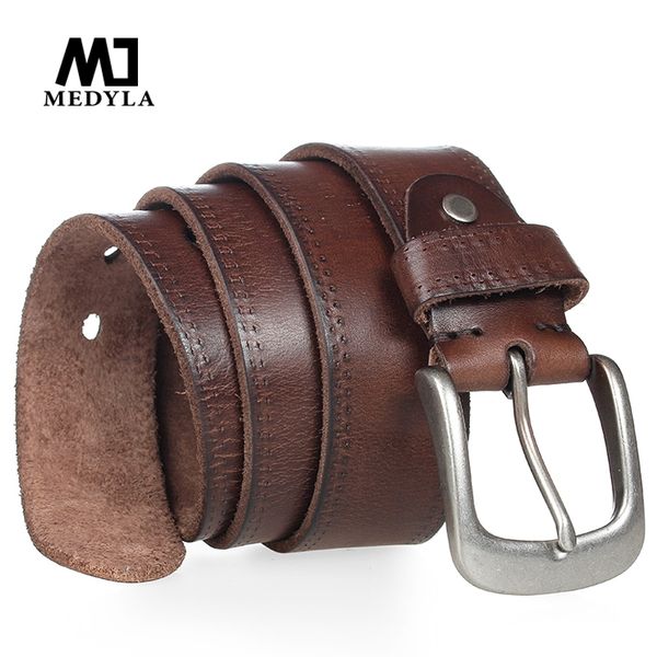 medyla italian cow leather belt vintage cowboys full grain genuine leather soft coffee luxury designer belts strap y200110, Black;brown
medyla italian cow leather belt vintage cowboys full grain genuine leather soft coffee luxury designer belts strap y200110, Black;brown