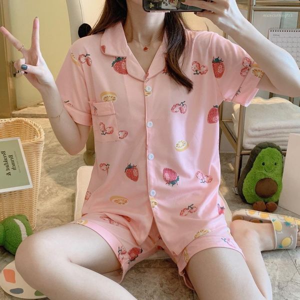 women's sleepwear women lapel cardigan ladies short sleeve casual cartoon print comfy nightgown cute pattern cotton loose sleepdress ho, Black;red
women's sleepwear women lapel cardigan ladies short sleeve casual cartoon print comfy nightgown cute pattern cotton loose sleepdress ho, Black;red