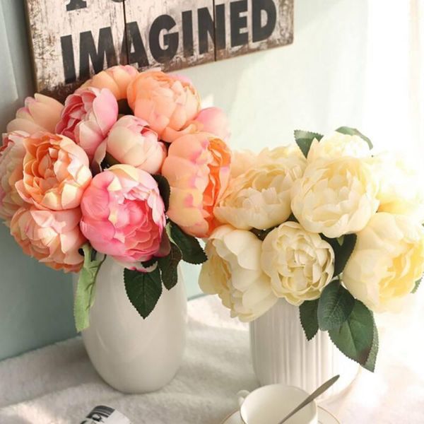 1 bunch fake flowers holding flowers rich peony artificial flower wedding decoration office home decoration accessories
1 bunch fake flowers holding flowers rich peony artificial flower wedding decoration office home decoration accessories