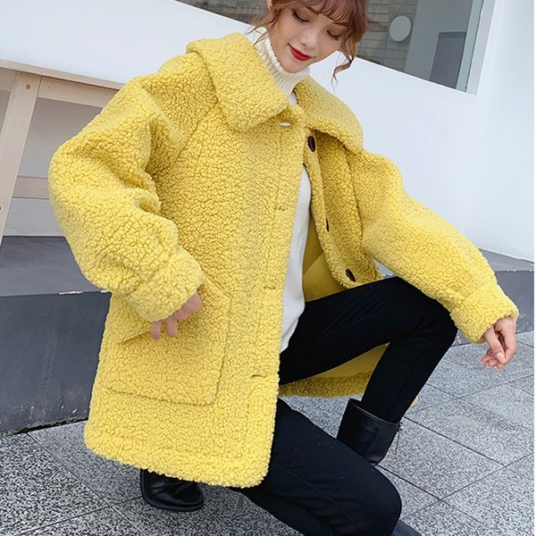 fall 2021 bear new fashion arrival cashmere woman jacket plus size female high street solid coat 2av0, Black;brown
fall 2021 bear new fashion arrival cashmere woman jacket plus size female high street solid coat 2av0, Black;brown