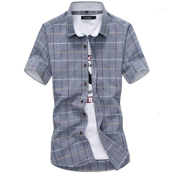 2019 new plate shirts men fashion 100% cato short mouwen summer casual men overshirt men's shirt men's dress shirts1, White;black
2019 new plate shirts men fashion 100% cato short mouwen summer casual men overshirt men's shirt men's dress shirts1, White;black