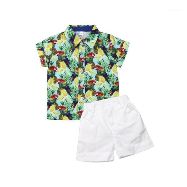 clothing sets 2021 baby summer infant boys kids parrot print short sleeve shirts shorts pants 2pcs set outfits clothes 1-6y1, White
clothing sets 2021 baby summer infant boys kids parrot print short sleeve shirts shorts pants 2pcs set outfits clothes 1-6y1, White