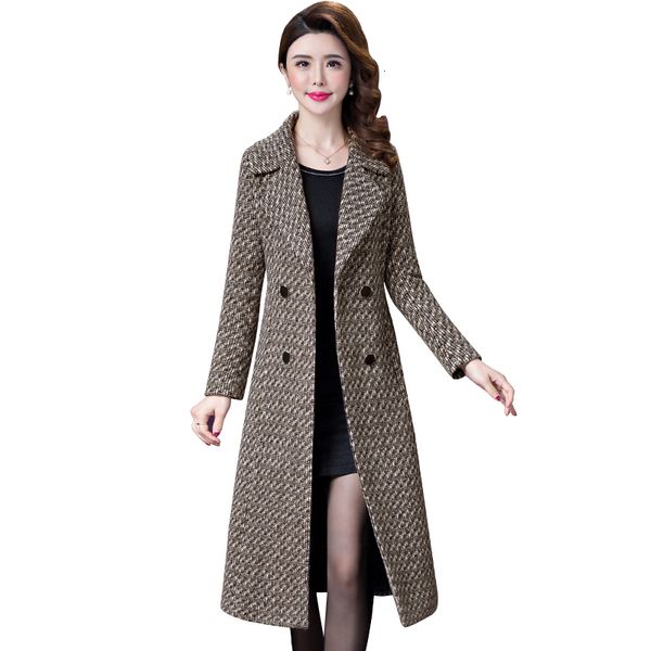 2021 new women's coat of long-quality artificial wool winter coats outerwear chess female jackets fashionable gs80, Black
2021 new women's coat of long-quality artificial wool winter coats outerwear chess female jackets fashionable gs80, Black