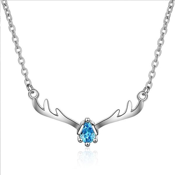 chains arrival 925 sterling silver fashion christmas elk deer crystal women short chain necklaces female jewelry gift drop
chains arrival 925 sterling silver fashion christmas elk deer crystal women short chain necklaces female jewelry gift drop
