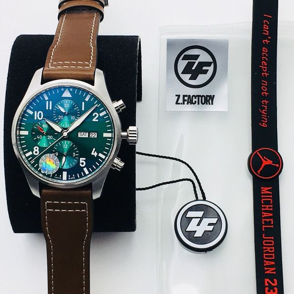 zf classic 3777 pilot timing series has slightly curved needle tail, double-sided anti-vertigo blue coated wrist watch size 43mmx15mm case i, Slivery;brown
zf classic 3777 pilot timing series has slightly curved needle tail, double-sided anti-vertigo blue coated wrist watch size 43mmx15mm case i, Slivery;brown