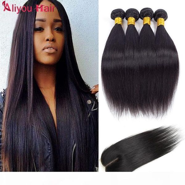 virgin brazilian straight human hair weaves extensions 4 bundles with closure middle part double weft natural color dyeable bleachable, Black;brown
virgin brazilian straight human hair weaves extensions 4 bundles with closure middle part double weft natural color dyeable bleachable, Black;brown