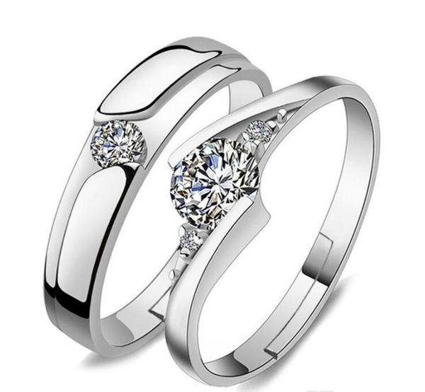 2021 new pretty open adjustable silver ring diamond cubic zirconia ring couple engagement wedding rings for women men fashion jewelry gift, Golden;silver
2021 new pretty open adjustable silver ring diamond cubic zirconia ring couple engagement wedding rings for women men fashion jewelry gift, Golden;silver