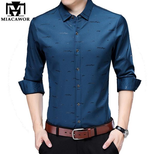 men's casual shirts miacawor plus size 4xl shirt men slim fit camisa masculina long sleeve autumn camisas hombre clothes c528, White;black
men's casual shirts miacawor plus size 4xl shirt men slim fit camisa masculina long sleeve autumn camisas hombre clothes c528, White;black