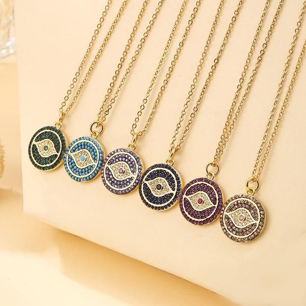 vintage stainless steel color cz demon eye pendant necklace for women charm female necklace jewelry gift, Silver
vintage stainless steel color cz demon eye pendant necklace for women charm female necklace jewelry gift, Silver