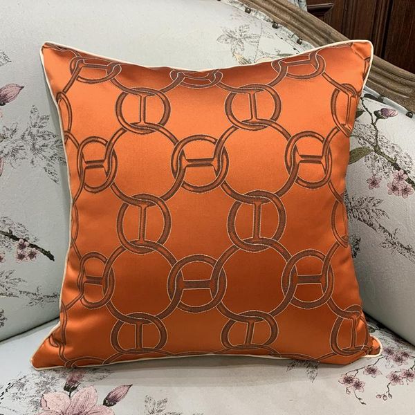 cushion/decorative pillow luxurious modern geometry dark orange big chains home interior decorative sofa chair woven cushions 45x45cm
cushion/decorative pillow luxurious modern geometry dark orange big chains home interior decorative sofa chair woven cushions 45x45cm