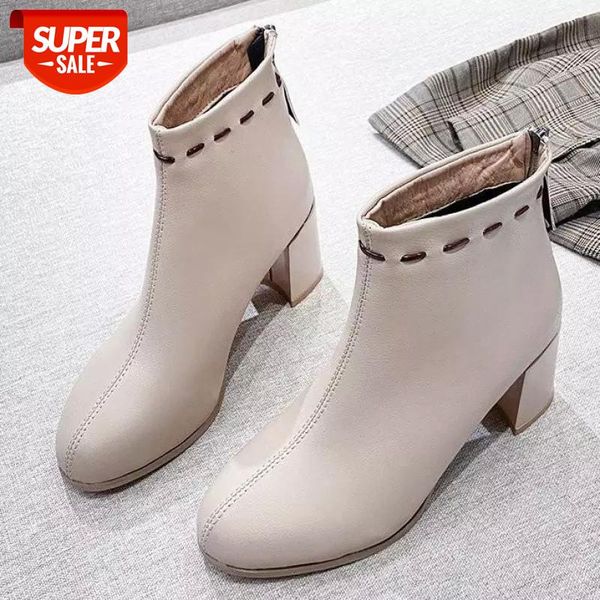 women classics ankle boots leather soft shoes women boots high heels zipper causal ladies footwear square heel round toe #w37l, Black
women classics ankle boots leather soft shoes women boots high heels zipper causal ladies footwear square heel round toe #w37l, Black