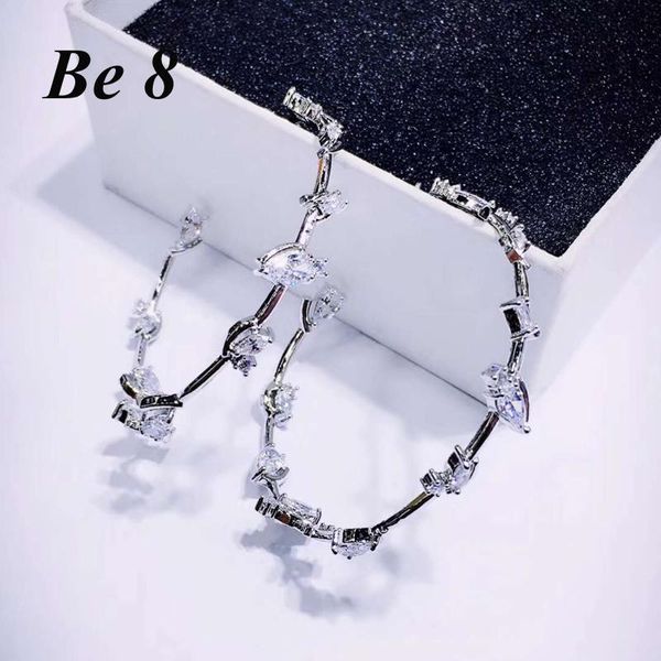 be8 brand new fashion cubic zirconia round flower shape hoop earrings for women high-end jewelry party gifts e-272, Golden;silver
be8 brand new fashion cubic zirconia round flower shape hoop earrings for women high-end jewelry party gifts e-272, Golden;silver