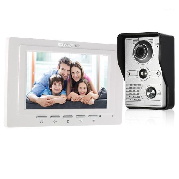 7 inch wired video doorbell indoor monitor with ir-cut rainproof outdoor camera visual intercom two-way audio remote unlock1
7 inch wired video doorbell indoor monitor with ir-cut rainproof outdoor camera visual intercom two-way audio remote unlock1