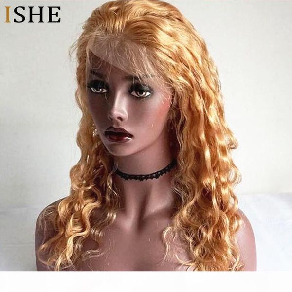 180% density 27 honey blonde 13x6 lace front human hair wigs water wave golden wigs remy preplucked with baby hair for women, Black
180% density 27 honey blonde 13x6 lace front human hair wigs water wave golden wigs remy preplucked with baby hair for women, Black