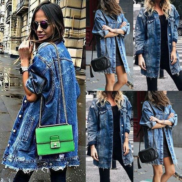 women's jackets basic coat holes baggy denim jacket long sleeve loose street style outwear winter, Black;brown
women's jackets basic coat holes baggy denim jacket long sleeve loose street style outwear winter, Black;brown