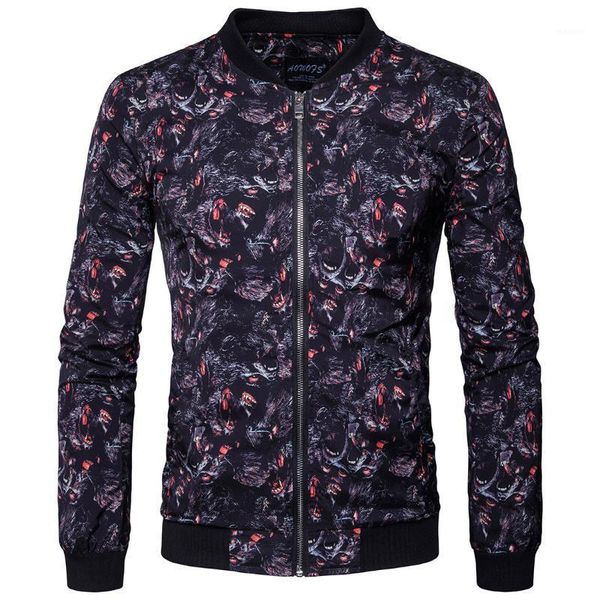 jackets nice new spring coat man personality animal print men jacket men man winter college baseball waterproof for male1, Black;brown
jackets nice new spring coat man personality animal print men jacket men man winter college baseball waterproof for male1, Black;brown