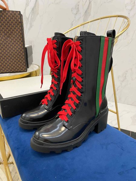 new autumn and winter leather thick-soled mid-tube lace up thin martin boots, Black
new autumn and winter leather thick-soled mid-tube lace up thin martin boots, Black