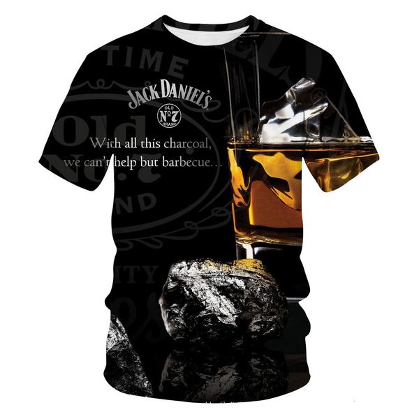 new 3d letter printing short sleeve t-shirt fashion men's top, White;black