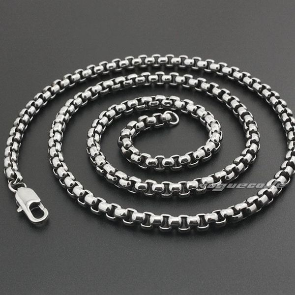 diameter 5.0mm 16" ~ 36" 316l stainless steel mens box necklace chain 5n001_24inch, Silver
diameter 5.0mm 16" ~ 36" 316l stainless steel mens box necklace chain 5n001_24inch, Silver