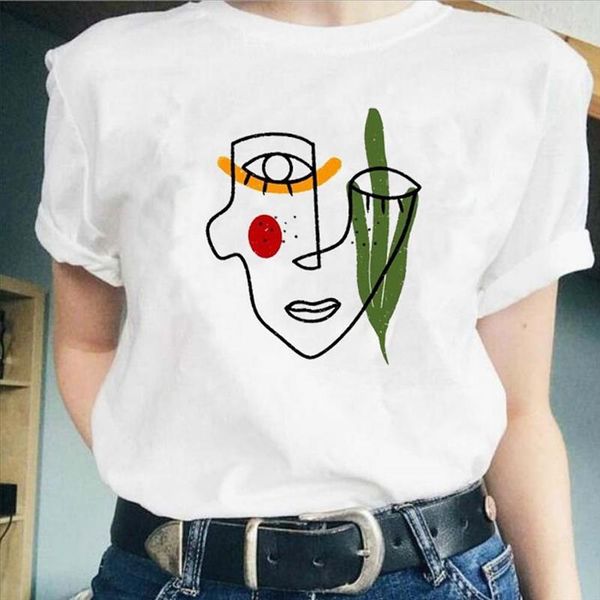 корейская мода искусство мышления лица футболка женщины смешные ulzzang графические тройники хлопчатобумажные с коротким рукавом уличная оде, White
корейская мода искусство мышления лица футболка женщины смешные ulzzang графические тройники хлопчатобумажные с коротким рукавом уличная оде, White