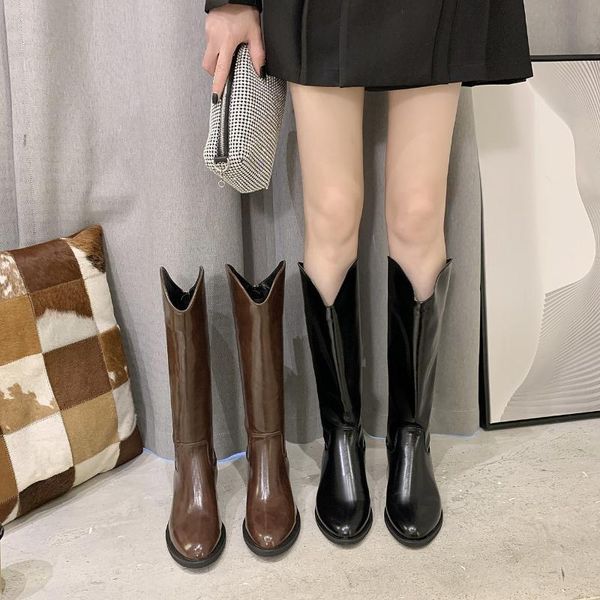 women boots over knee winter footwear luxury designer shoes boots-women round toe over-the-knee 2020 fashion ladies low, Black
women boots over knee winter footwear luxury designer shoes boots-women round toe over-the-knee 2020 fashion ladies low, Black