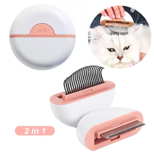 2 in 1 pet comb cat dog grooming double-headed 2 usages short-hair long-hair itching massage floating hair knotted hair remove
2 in 1 pet comb cat dog grooming double-headed 2 usages short-hair long-hair itching massage floating hair knotted hair remove