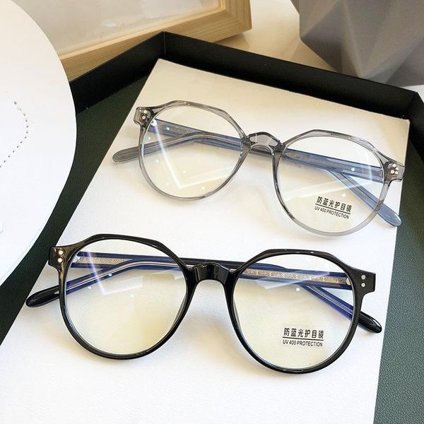 tr90 frame show thin face with myopia glasses plate inserted core without makeup web celebrity style blue flat lens, Black
tr90 frame show thin face with myopia glasses plate inserted core without makeup web celebrity style blue flat lens, Black