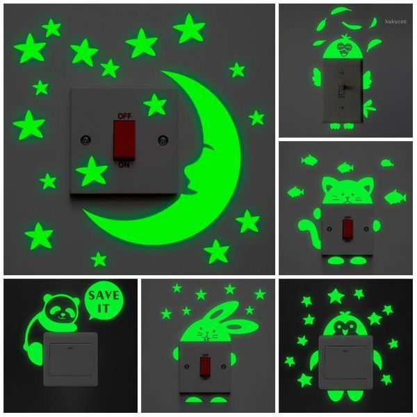 cartoon animals luminous switch sticker cat fairy moon star glow in the dark wall stickers home decor kids room decoration decal1
cartoon animals luminous switch sticker cat fairy moon star glow in the dark wall stickers home decor kids room decoration decal1