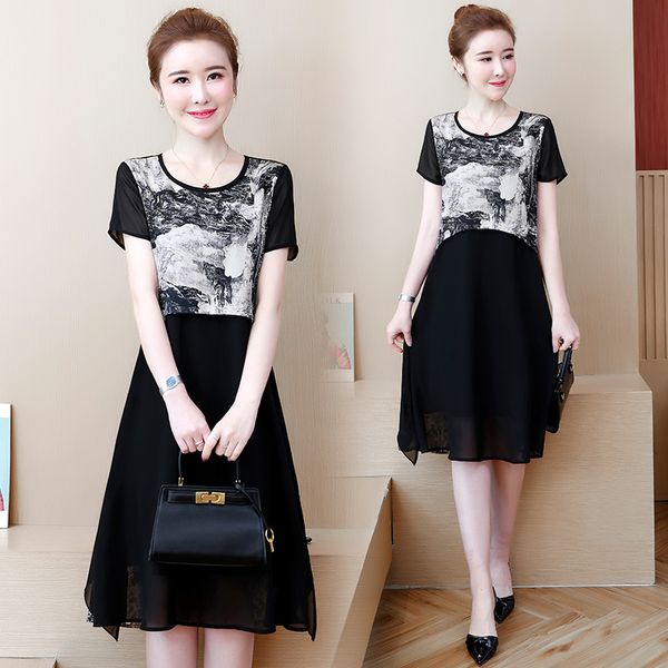 women ladies will see chiffon impression big flower plus size l thin ocasional blouse loose dressed shirts vd7p, Black;gray
women ladies will see chiffon impression big flower plus size l thin ocasional blouse loose dressed shirts vd7p, Black;gray