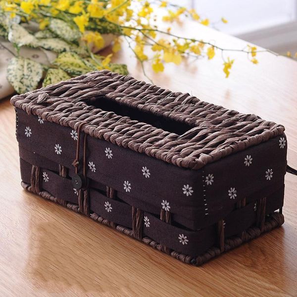 1pc creative tissue paper box napkin case holder rural style for home restaurant l (dark brown button style)
1pc creative tissue paper box napkin case holder rural style for home restaurant l (dark brown button style)